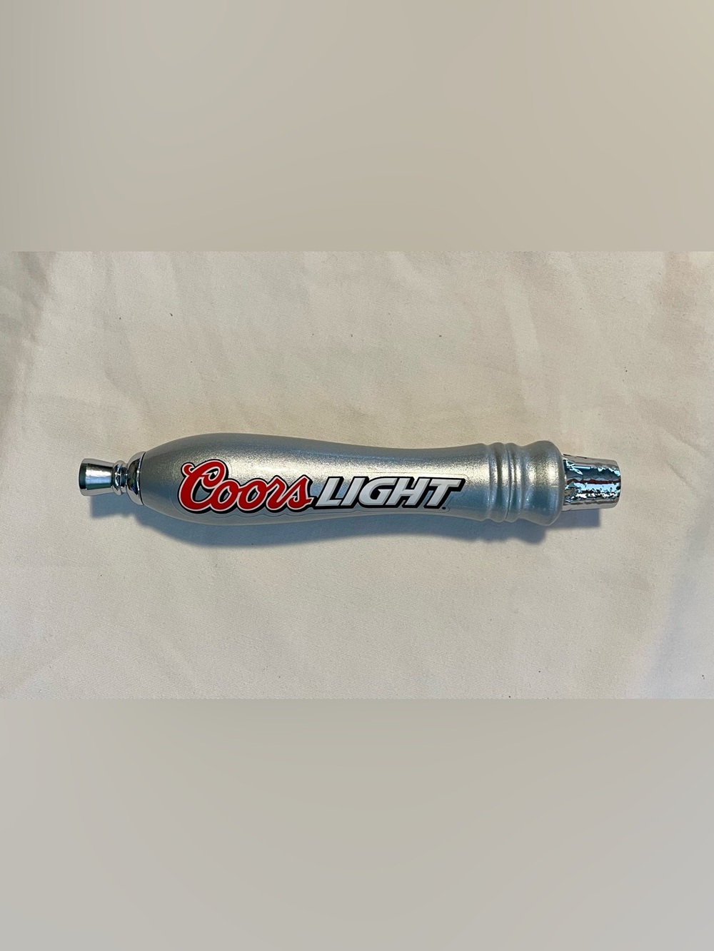 *VINTAGE* Coors Light “Silver Bullet” Beer Tap Handle-Retro/Man Cave/Draft- 7.5”